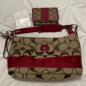 Adorable Coach purse & wallet!